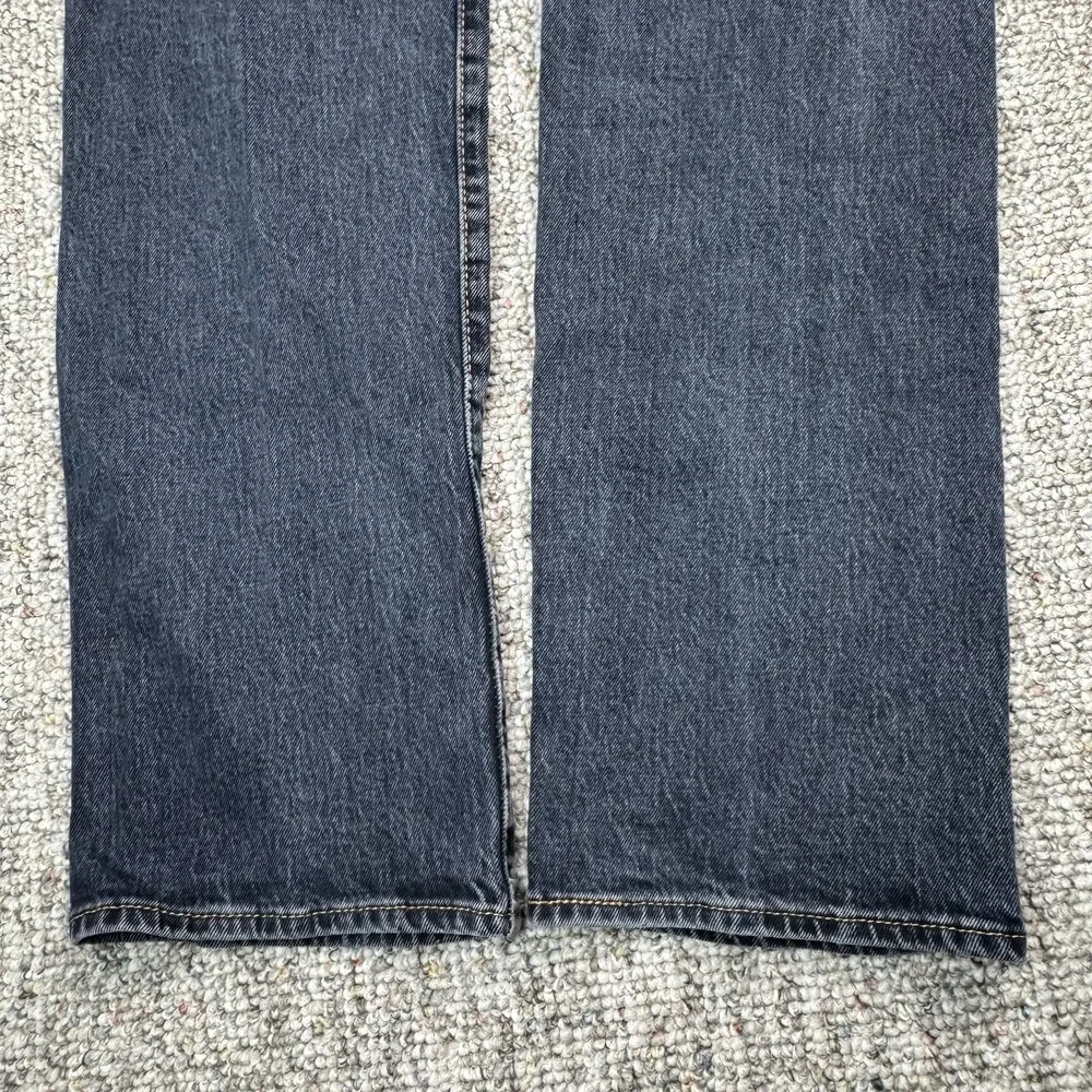 Levis 501 Jeans Mens 33x32 Fits 33x31 Button Fly Straight Leg Blue Denim
